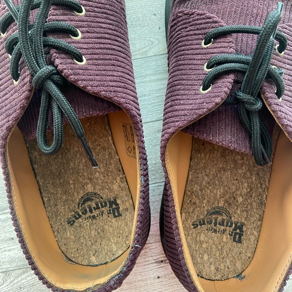 1461 Duchess Corduroy Oxfords Oxblood LA004 Men's - Picture 7 of 11